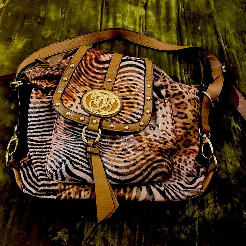 Sharif leather handbag